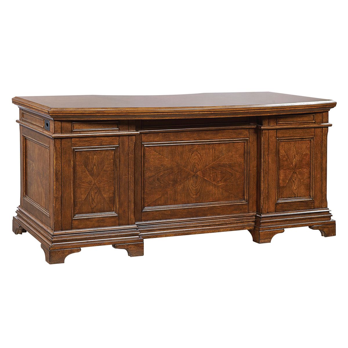 Hawthorne 66" Curved Executive Desk