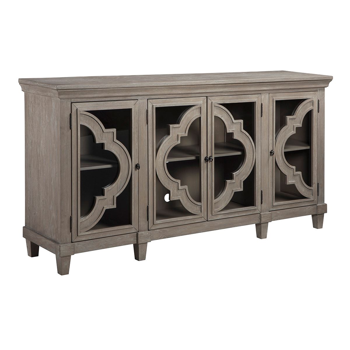 Antique Gray Console