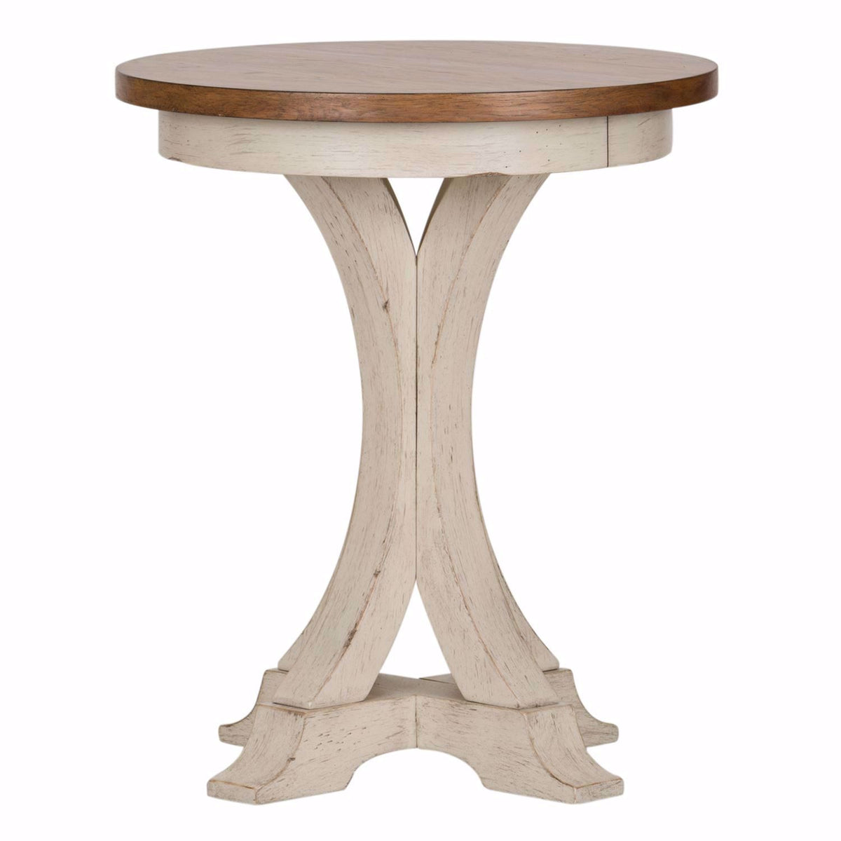 Roanoak Round Chairside Table