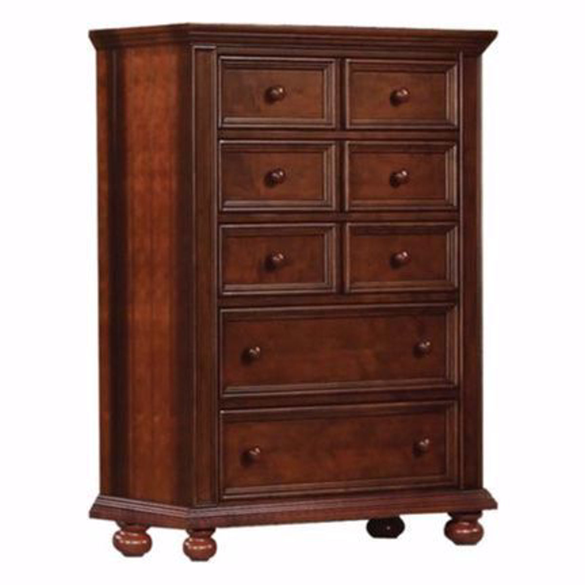 Cape Cod Chocolate 5 Drawer Chest