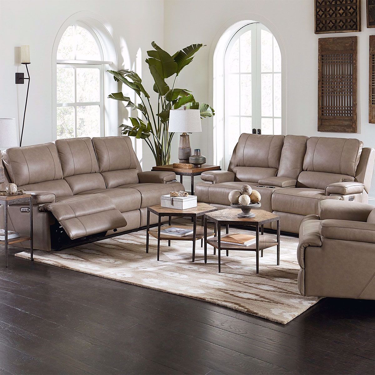 Parker Sofa with Power Headrest
