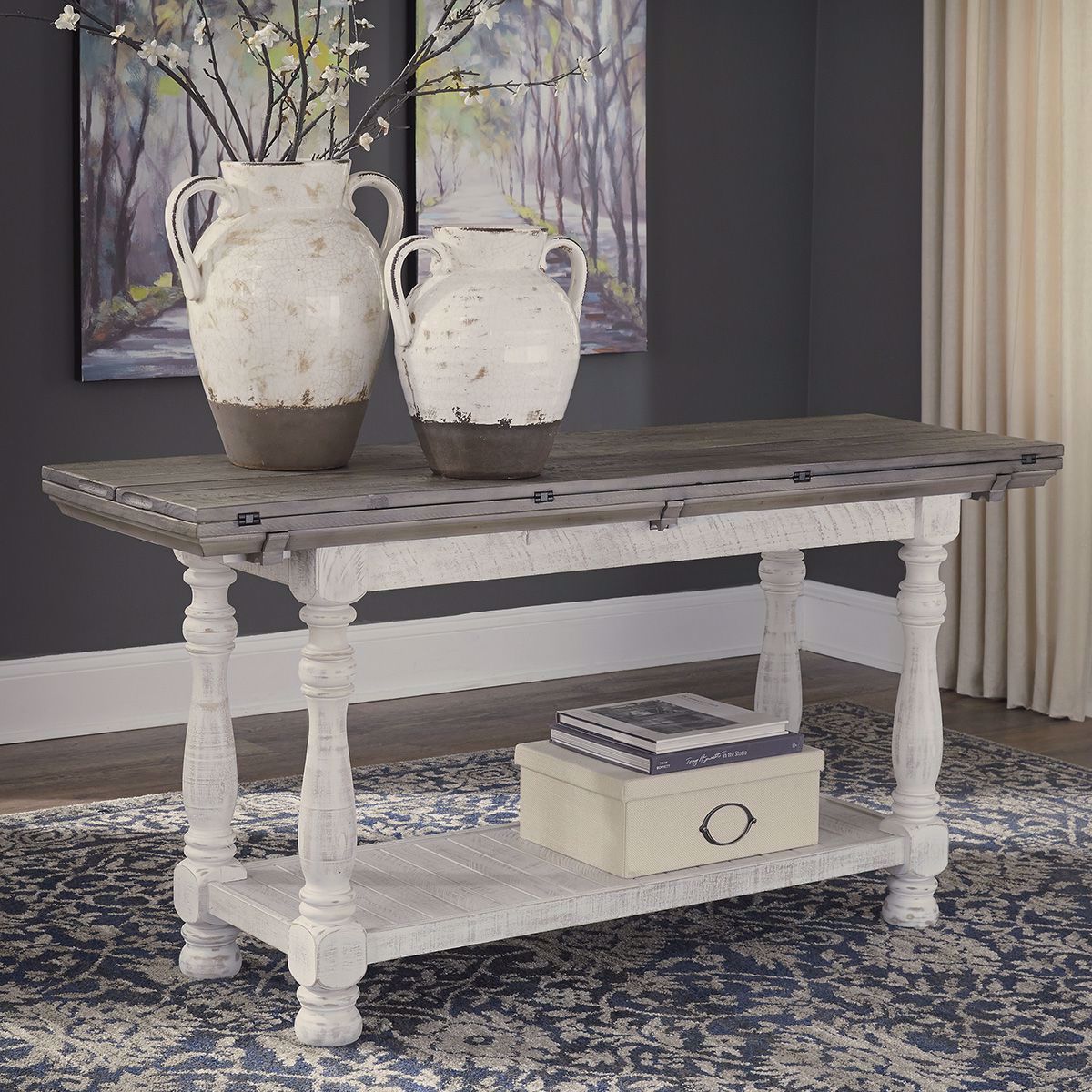 Dogwood Flip Top Sofa Table