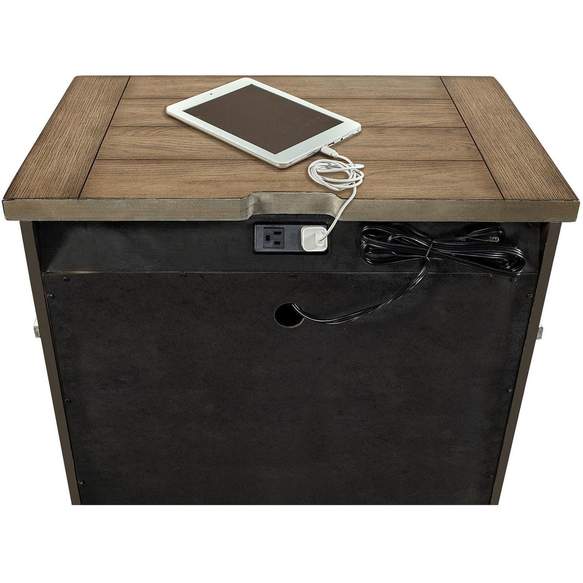 Caraway Aged Ivory 1 Drawer Nightstand