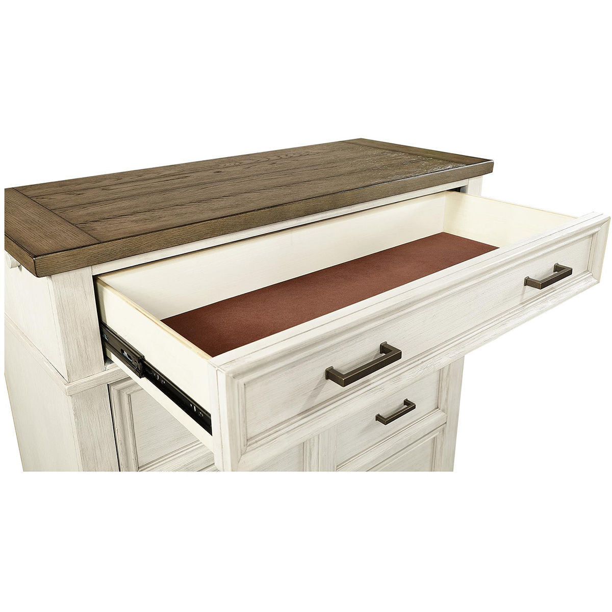 Caraway Aged Ivory Chest