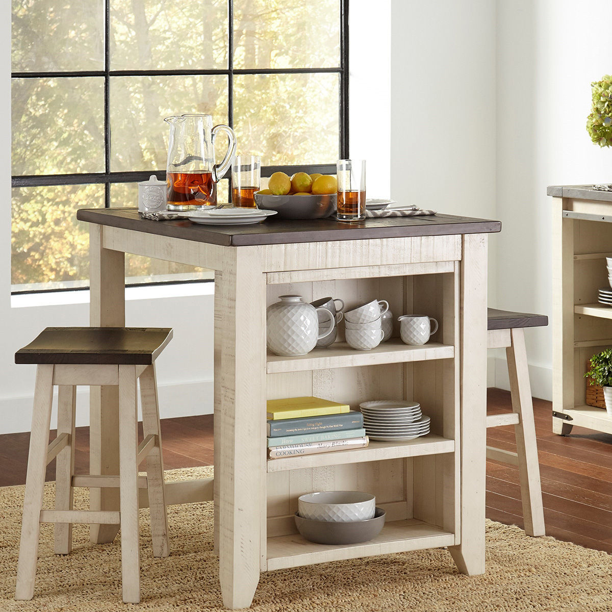 Madison County 3 Piece Counter Height Table Set