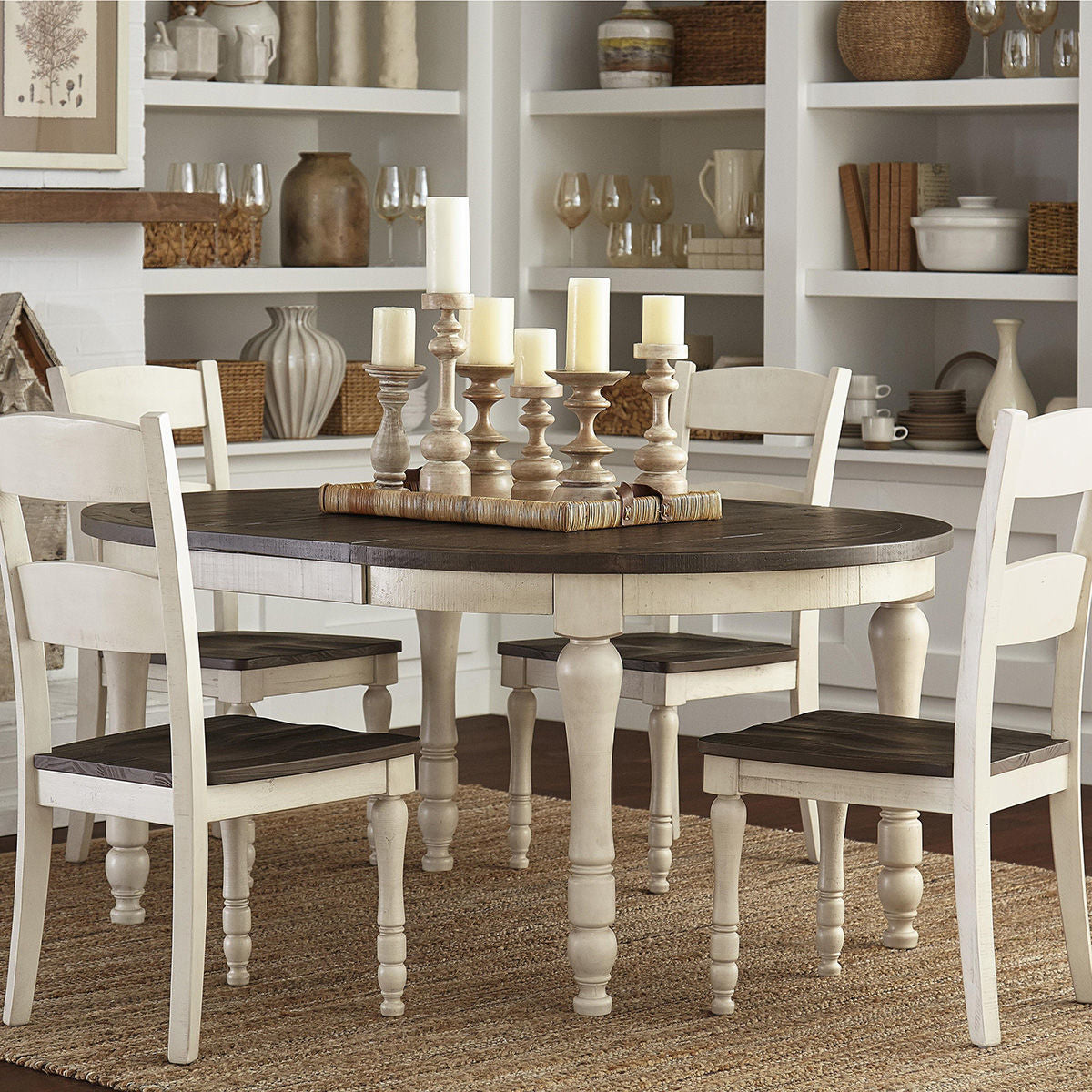 Madison County 5 Piece Oval Dining Set