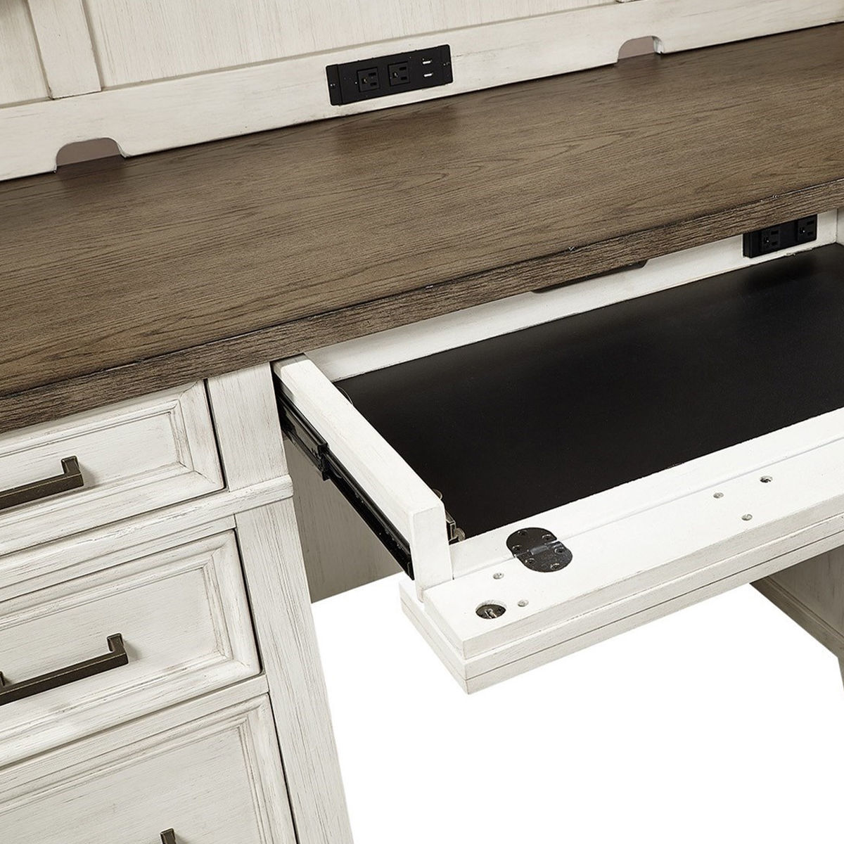 Caraway Credenza and Hutch
