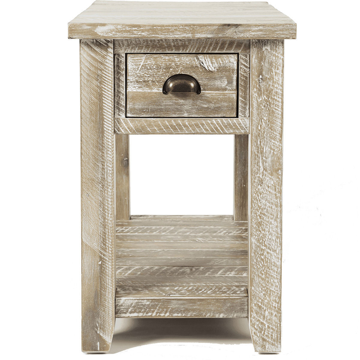 Artisan Gray Chairside Table