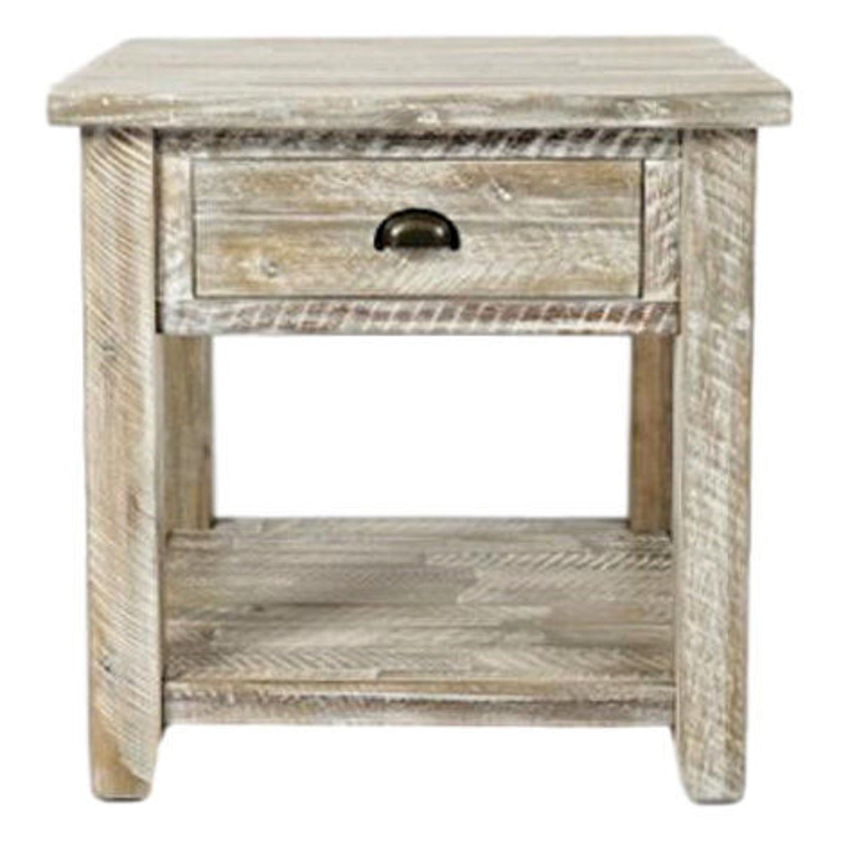 Artisan Gray End Table