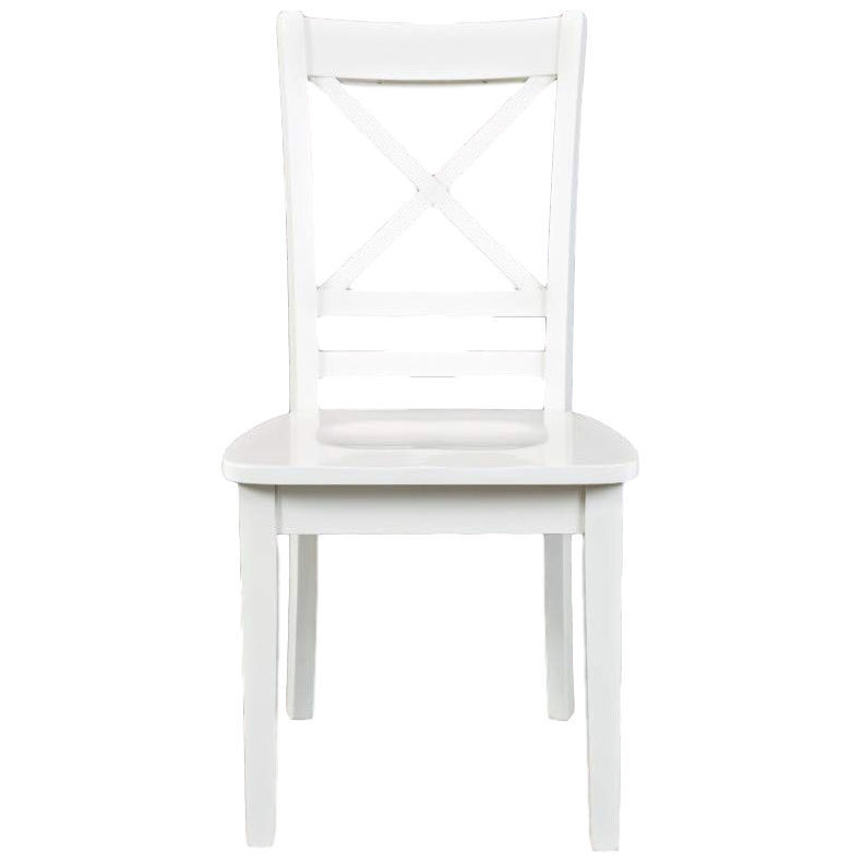 Simplicity X Back Paperwhite Dining Chair