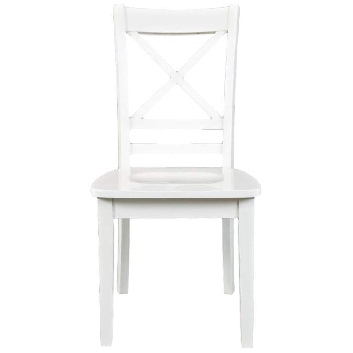 Simplicity X Back Paperwhite Dining Chair