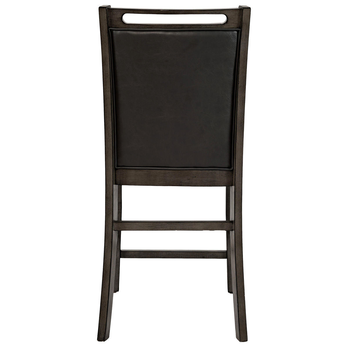 Manchester Gray Upholstered Counter Stool