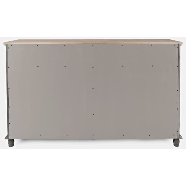 Aurora Hill 4 Door Gray Cabinet