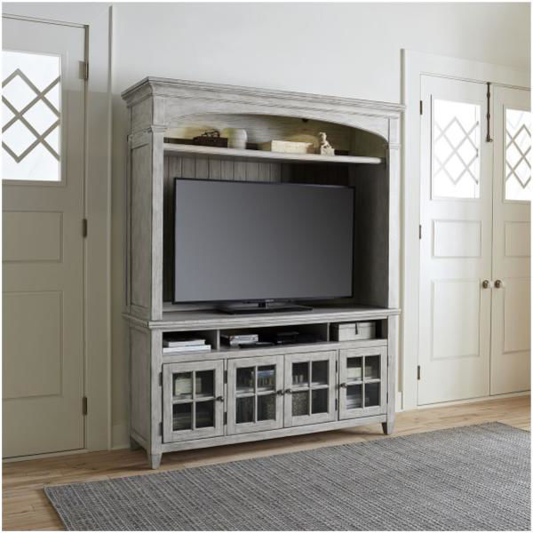 Piazza TV Console and Hutch