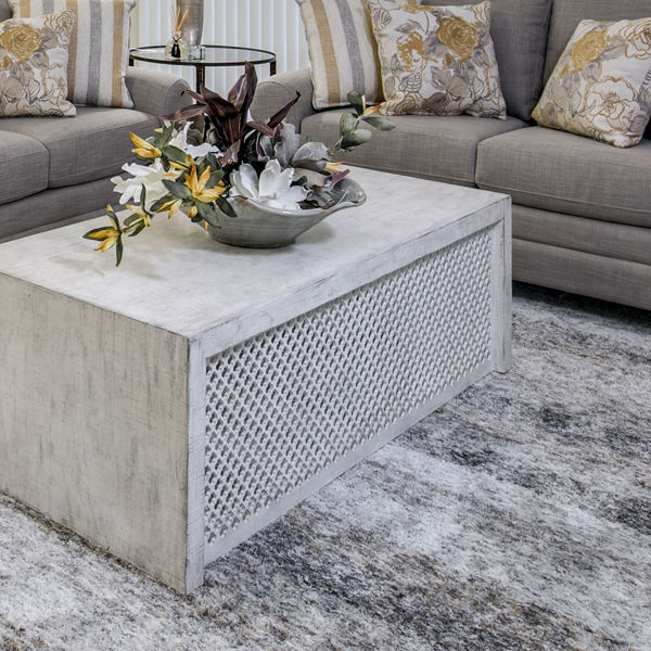 JP1 PEWTER 8 X 10 RUG
