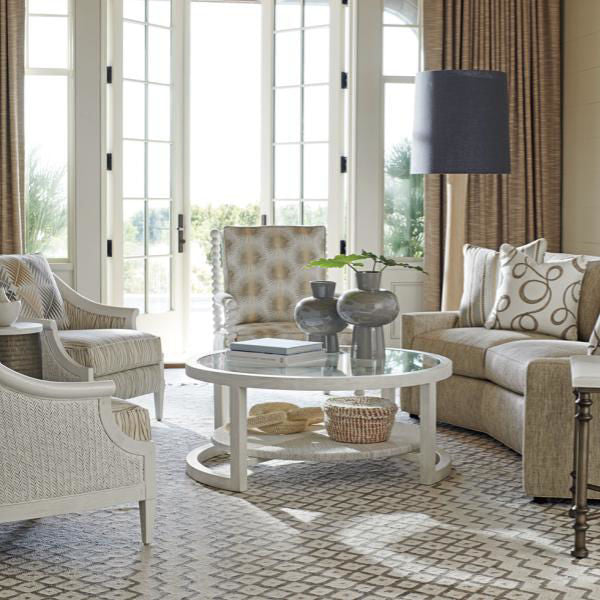POMPANO ROUND COCKTAIL TABLE
