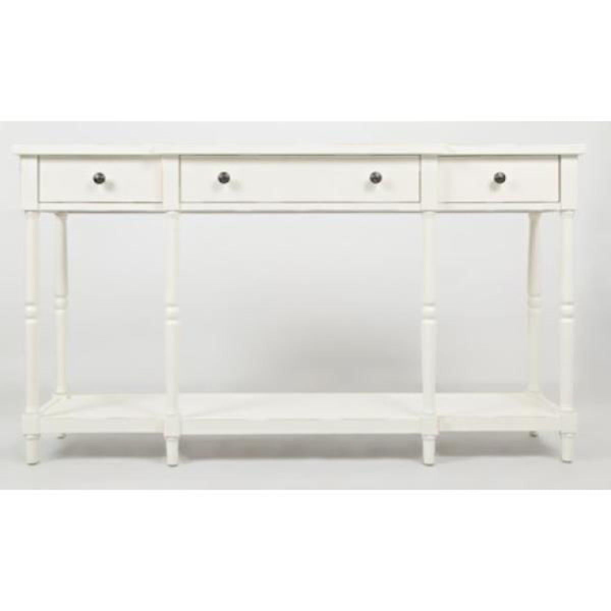 STATELY 60" CONSOLE WHITE