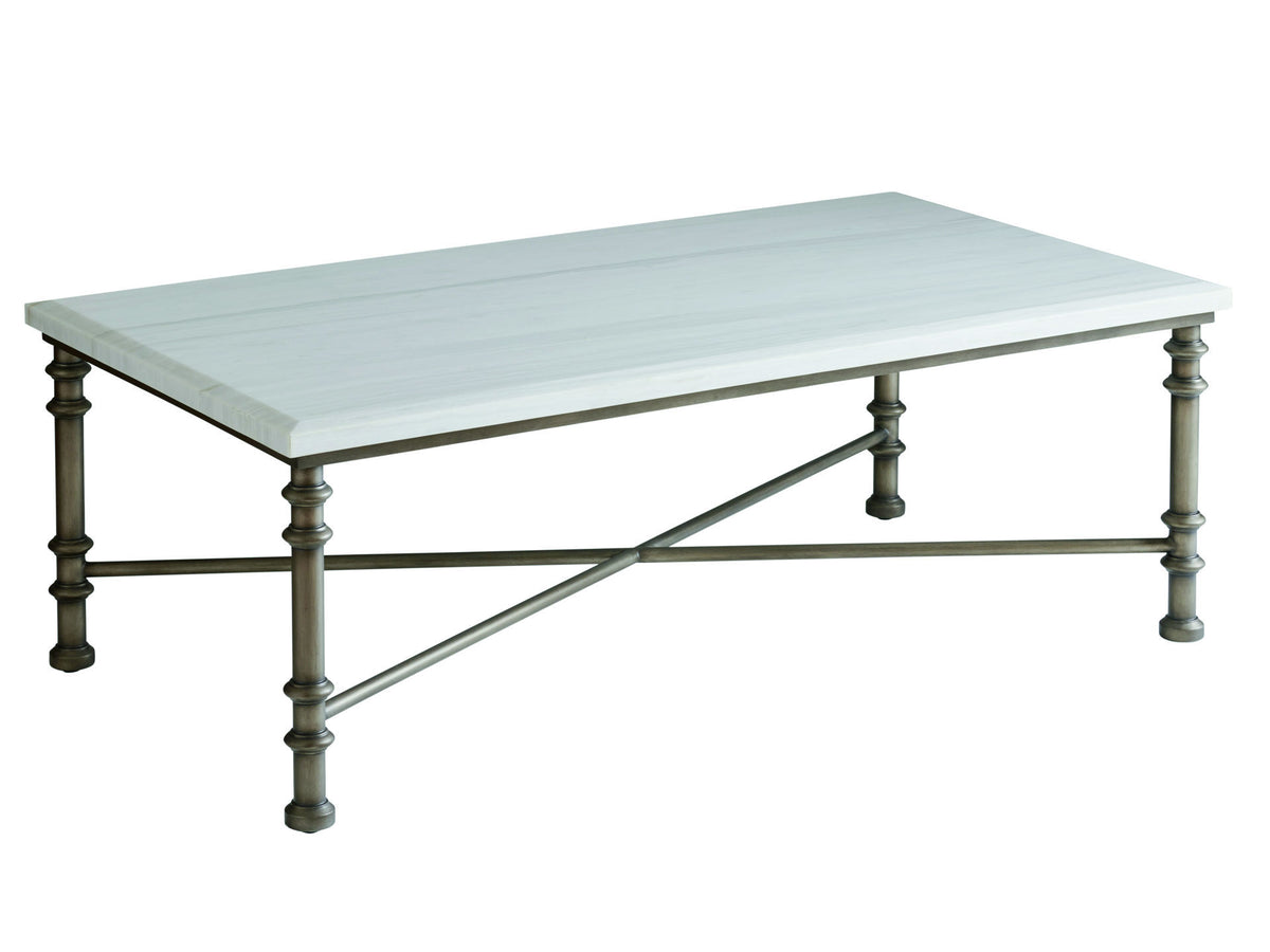 FLAGLER MARBLE COCKTAIL TABLE