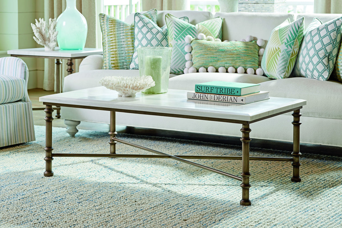 FLAGLER MARBLE COCKTAIL TABLE