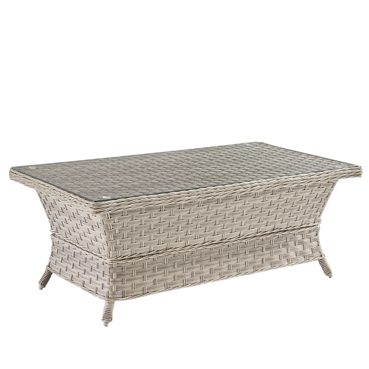 MAYFAIR PDQ COFFEE TABLE W/GLASS