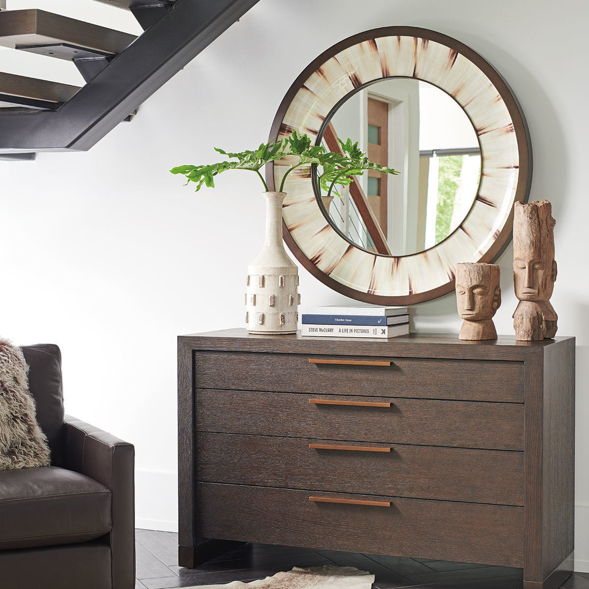 Academy Round Mirror