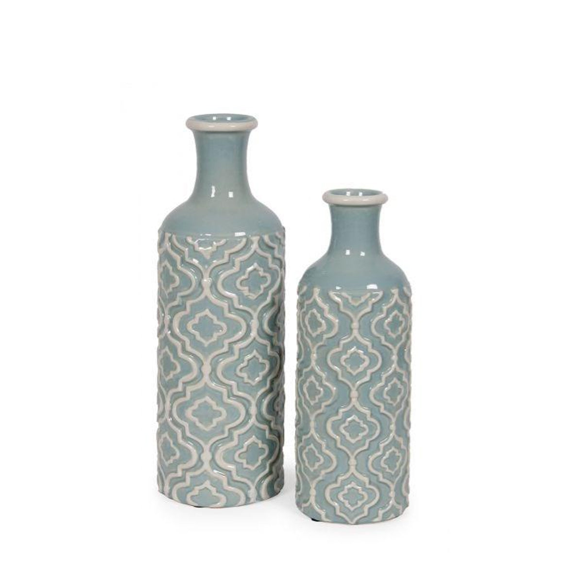 Marrakesh Light Blue Large Vase