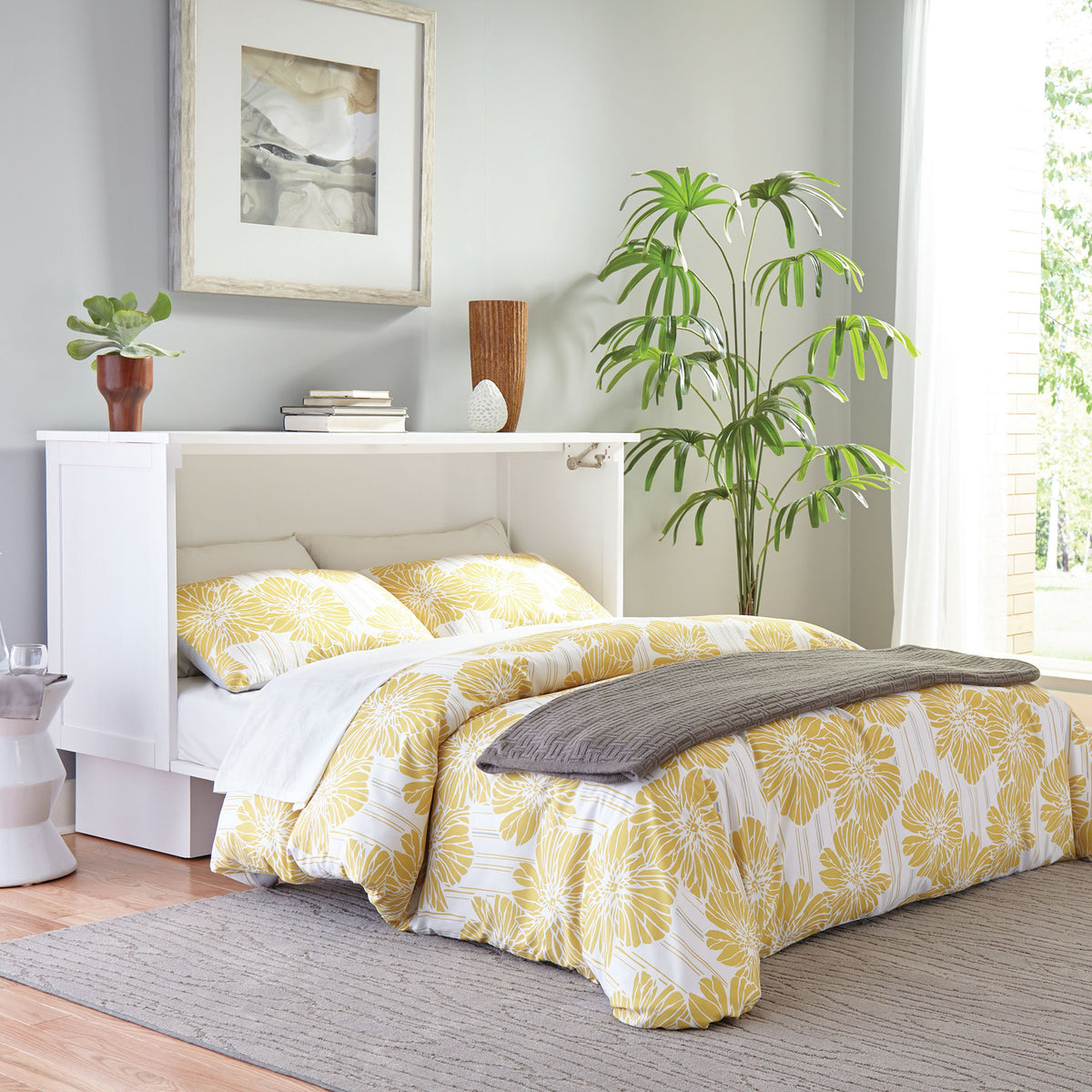 Madrid Queen Credenza Cabinet Bed