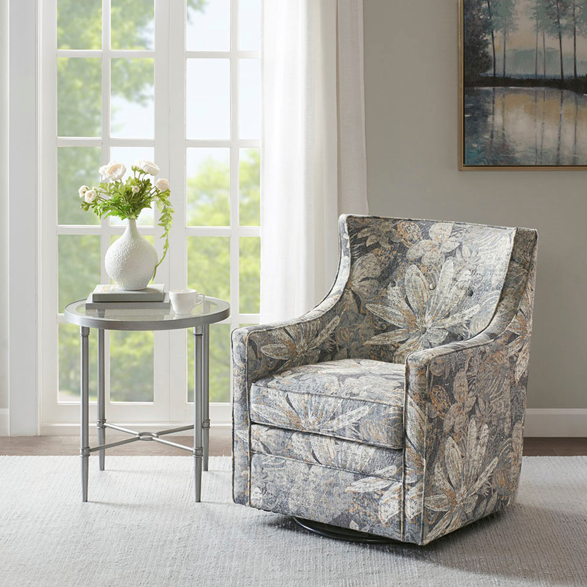 ALEX SWIVEL GLIDER CHAIR