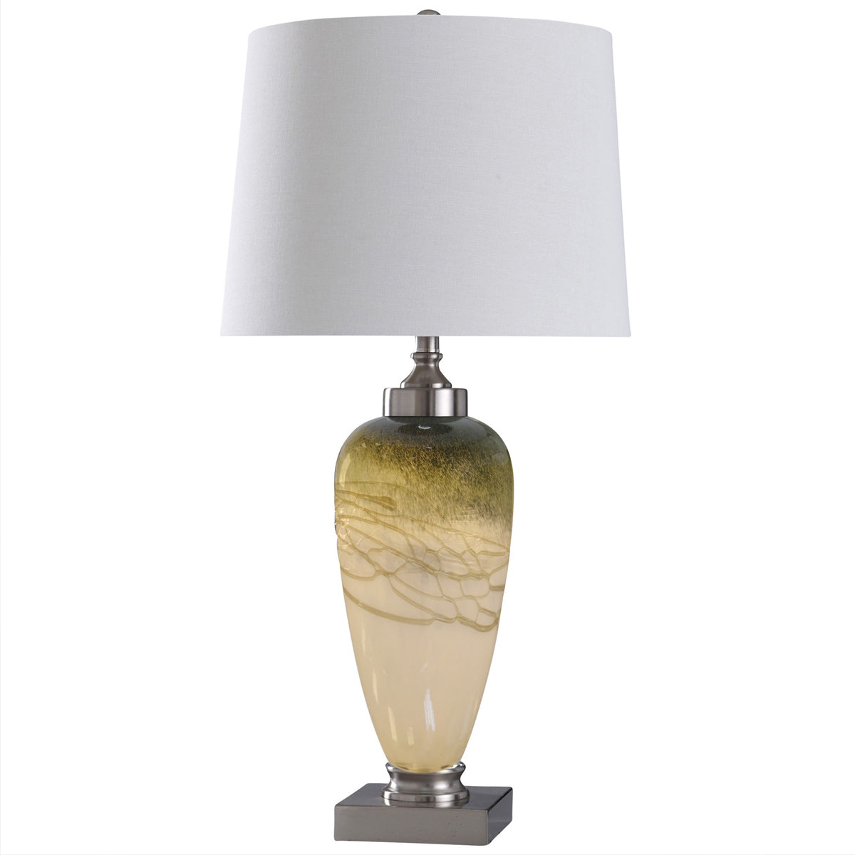 Elstree Glass/metal Nl T Lamp