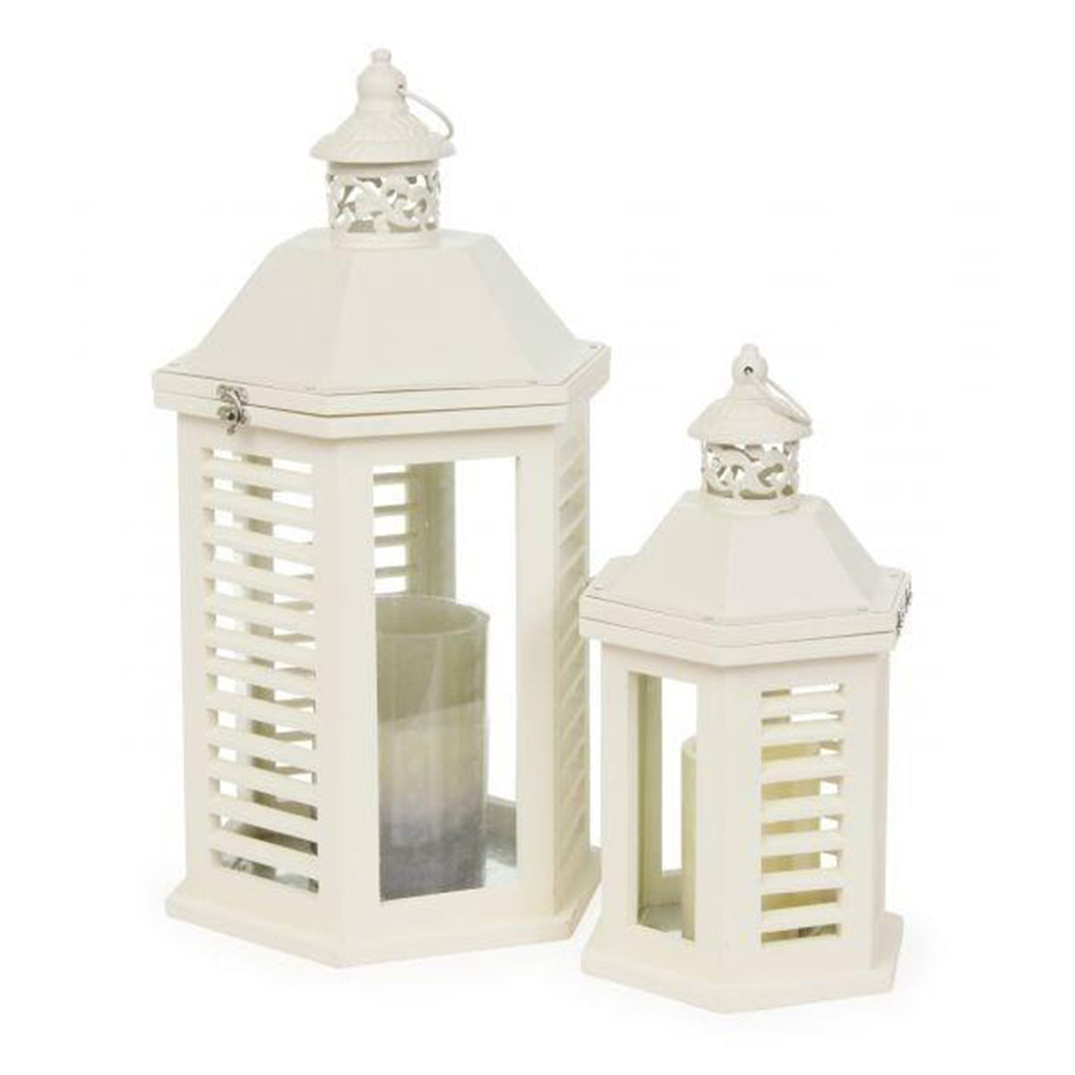 Tybee Coastal Lantern Set Of 2