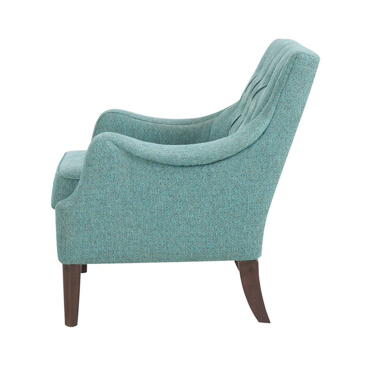 GWEN TUFTED TEAL CHAIR