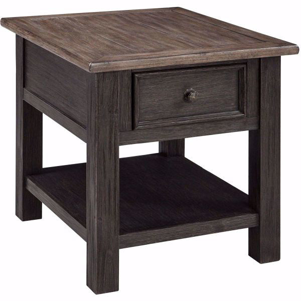 Antiquity Gray End Table