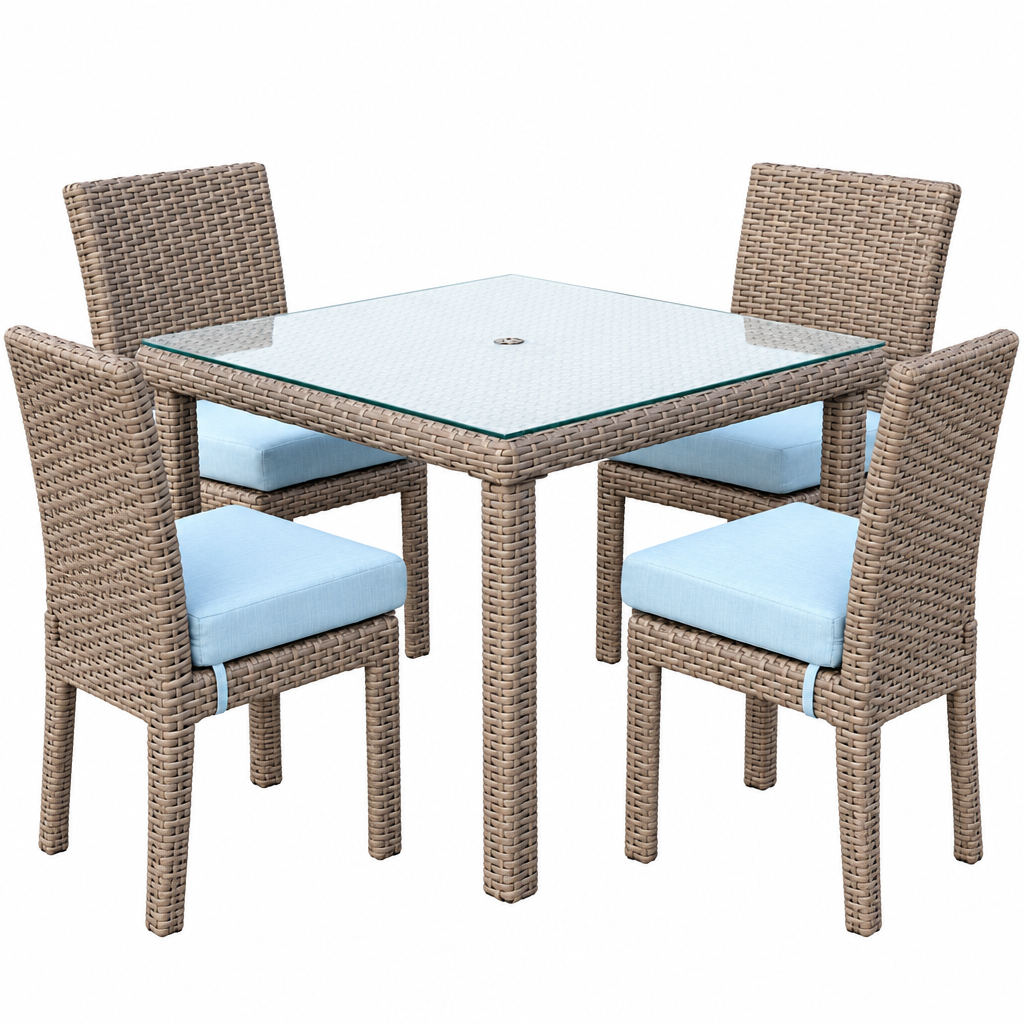 ST TROPEZ SQ DINING TABLE