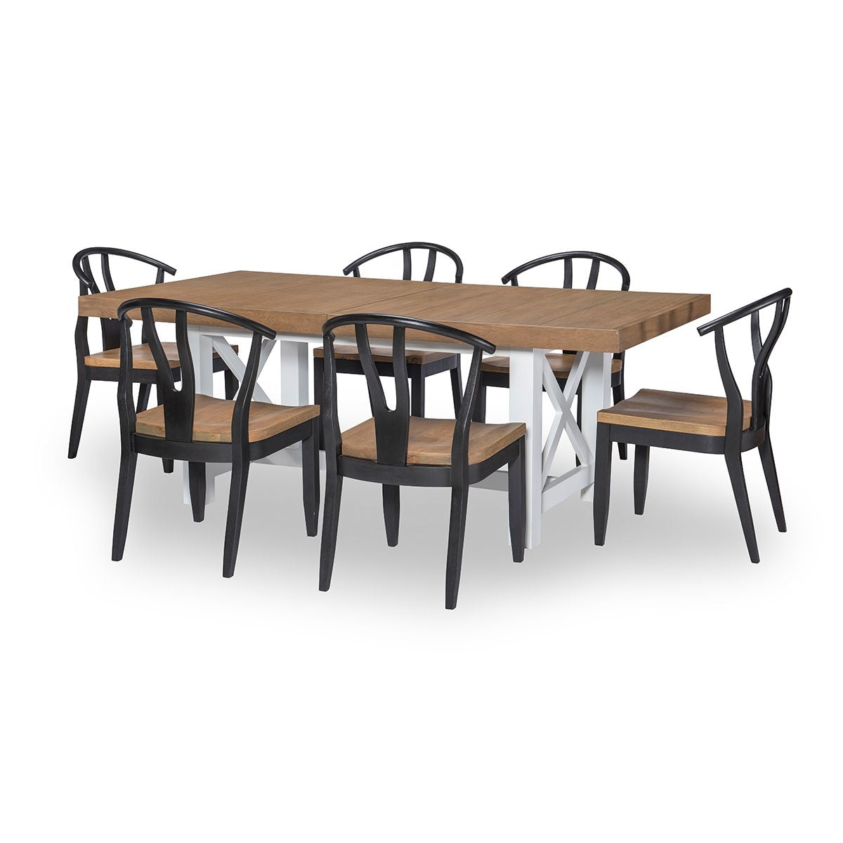 FRANKLIN TRESTLE 7PC DINING