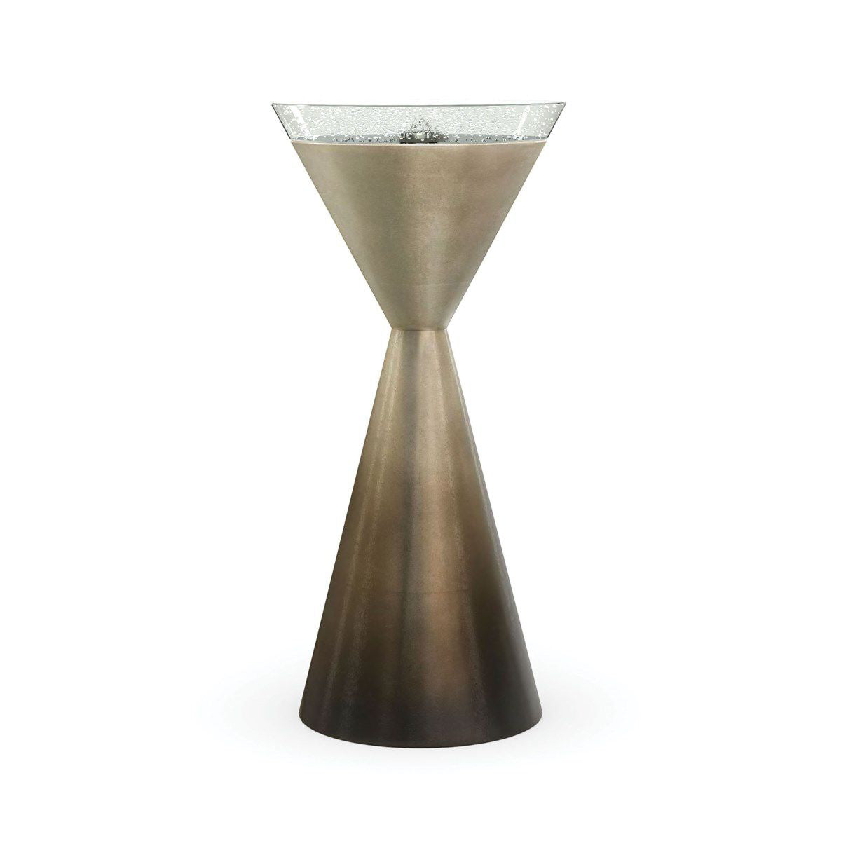 SPY GLASS SIDE TABLE