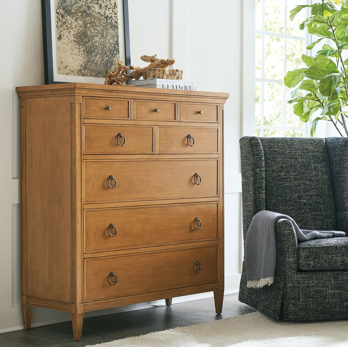 HEISLER DRAWER CHEST NUTMEG