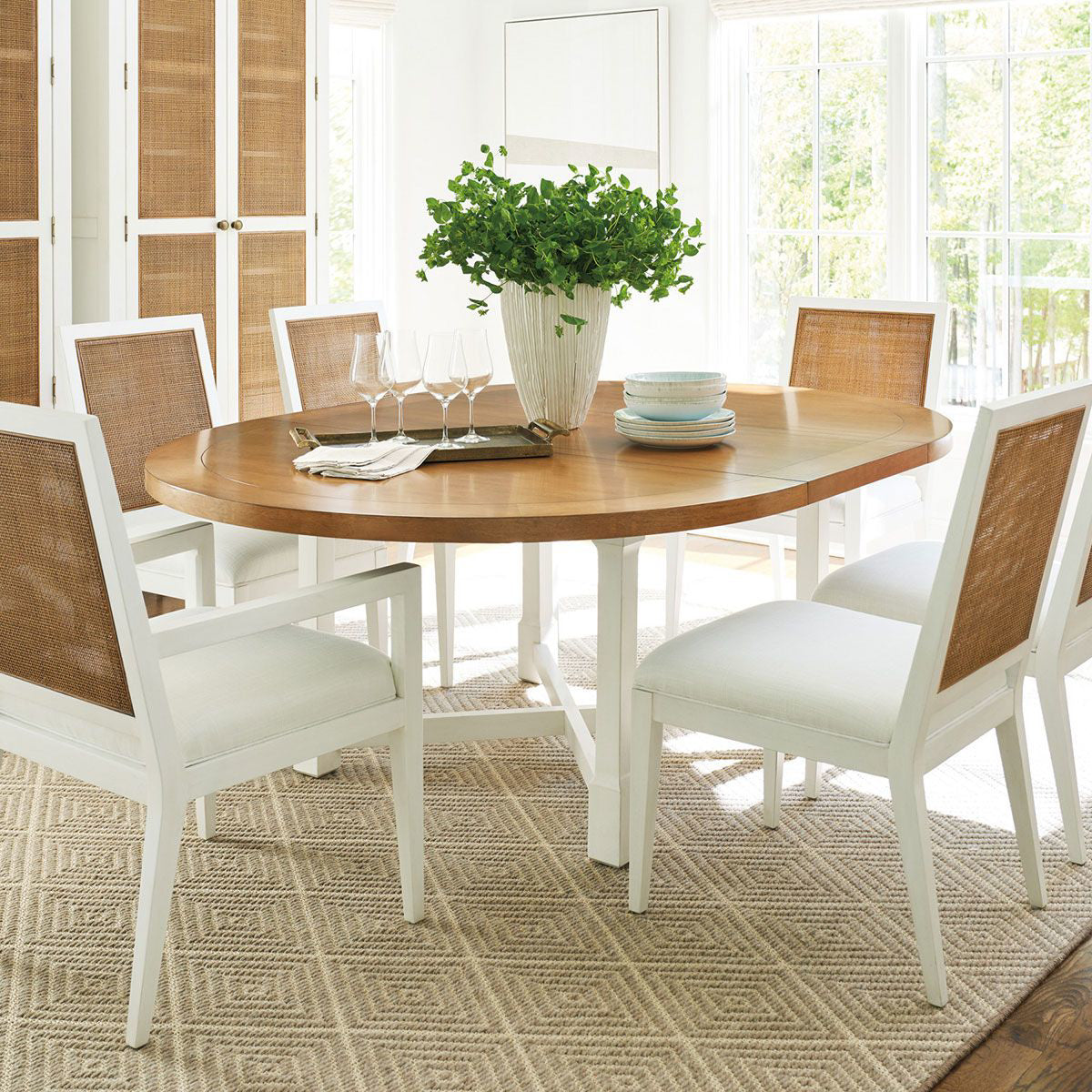 CAPISTRANO DINING TABLE WHITE