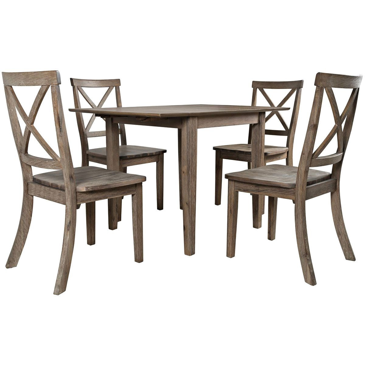 EASTERN TIDES 5PC DINING SET w/Drop Leaf