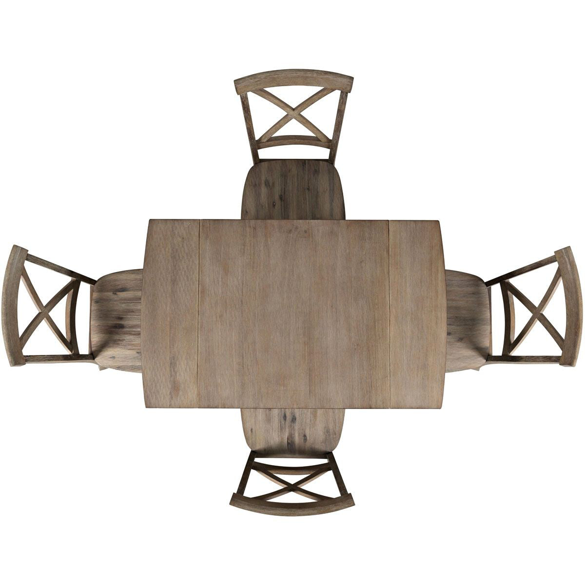 EASTERN TIDES 5PC DINING SET w/Drop Leaf