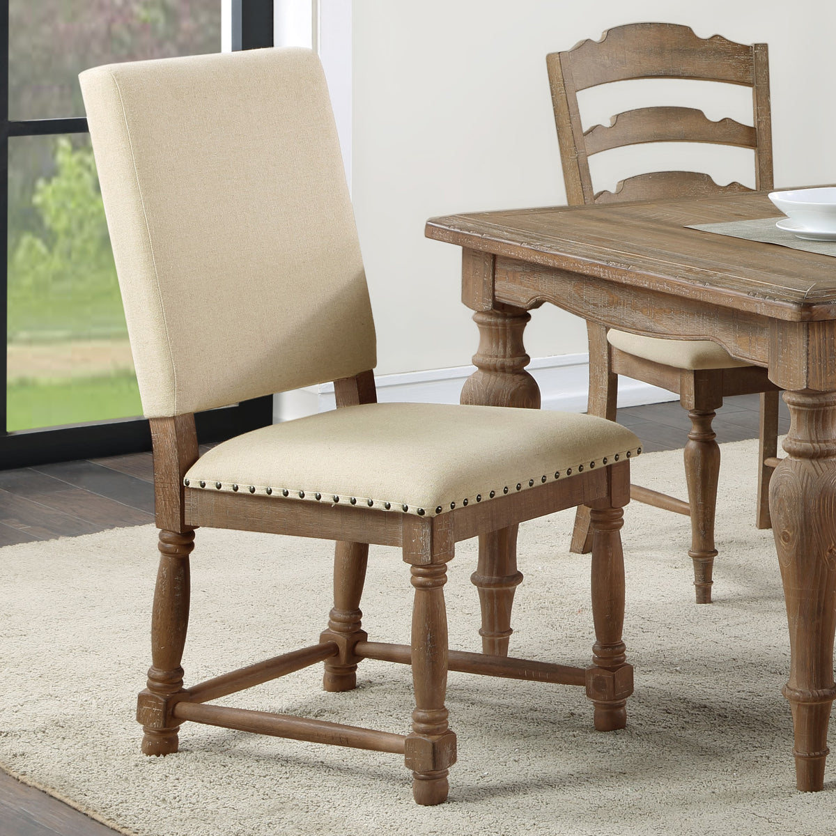 AUGUSTA UPHOLSTERED SIDE CHAIR