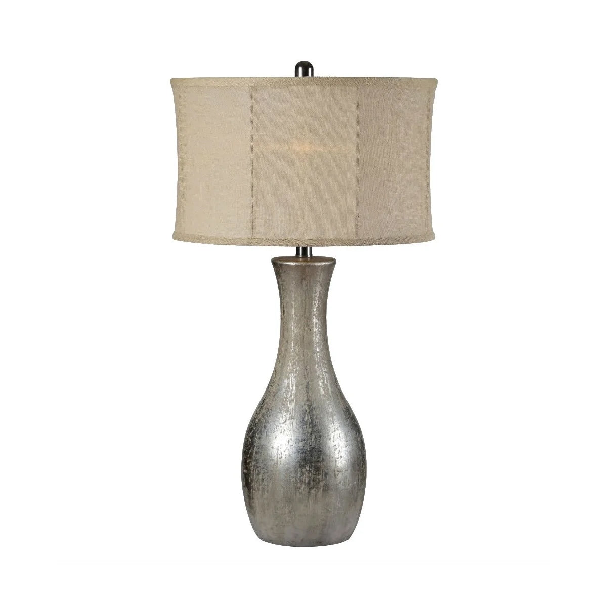 Hazel Pewter Trad T Lamp
