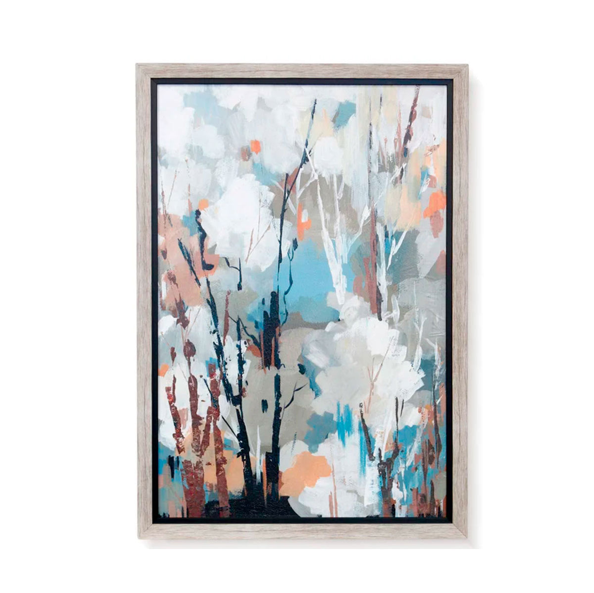 SLVR BIRCH TREE II FRMD ART