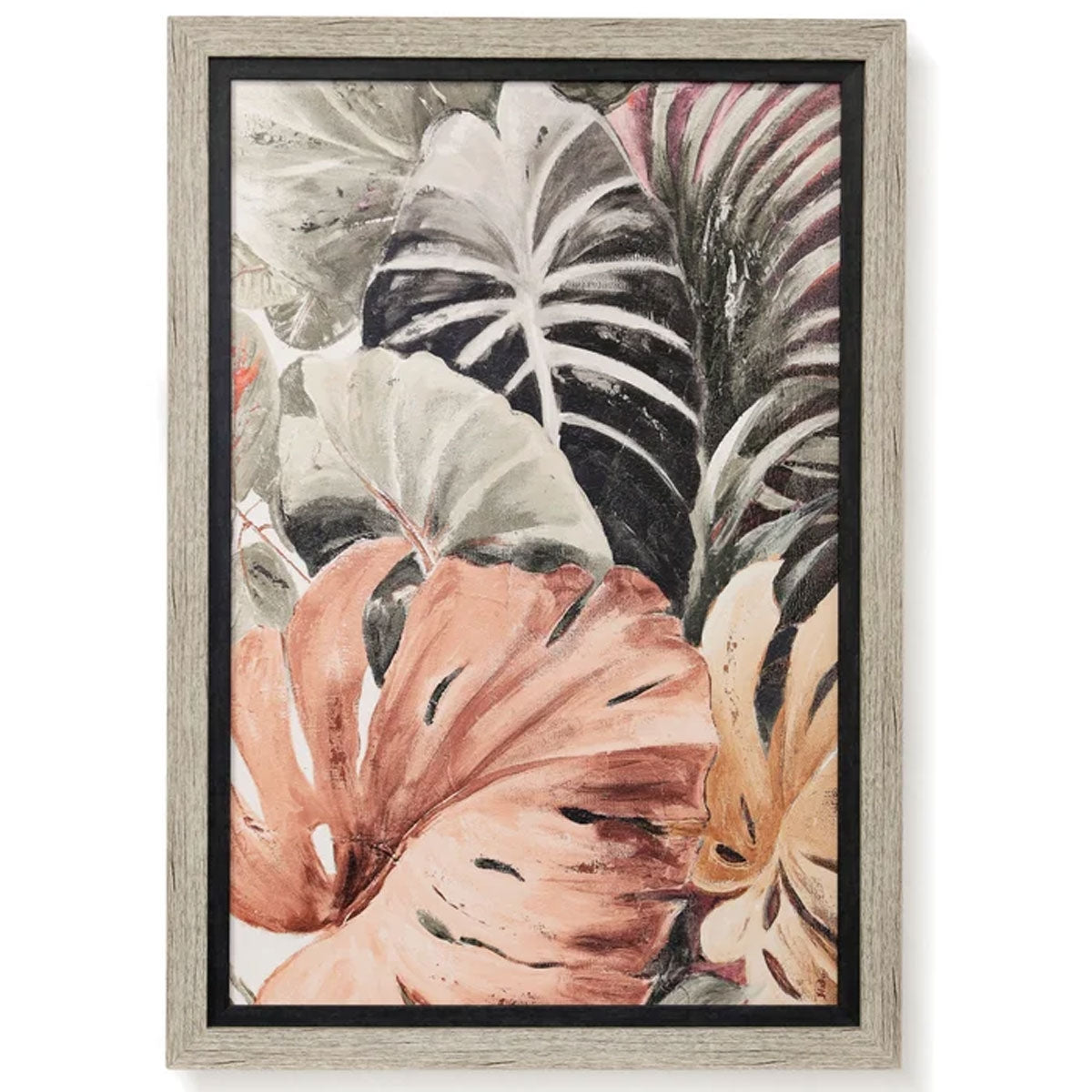TEPID TROPICS TEXT FRAMD PRINT