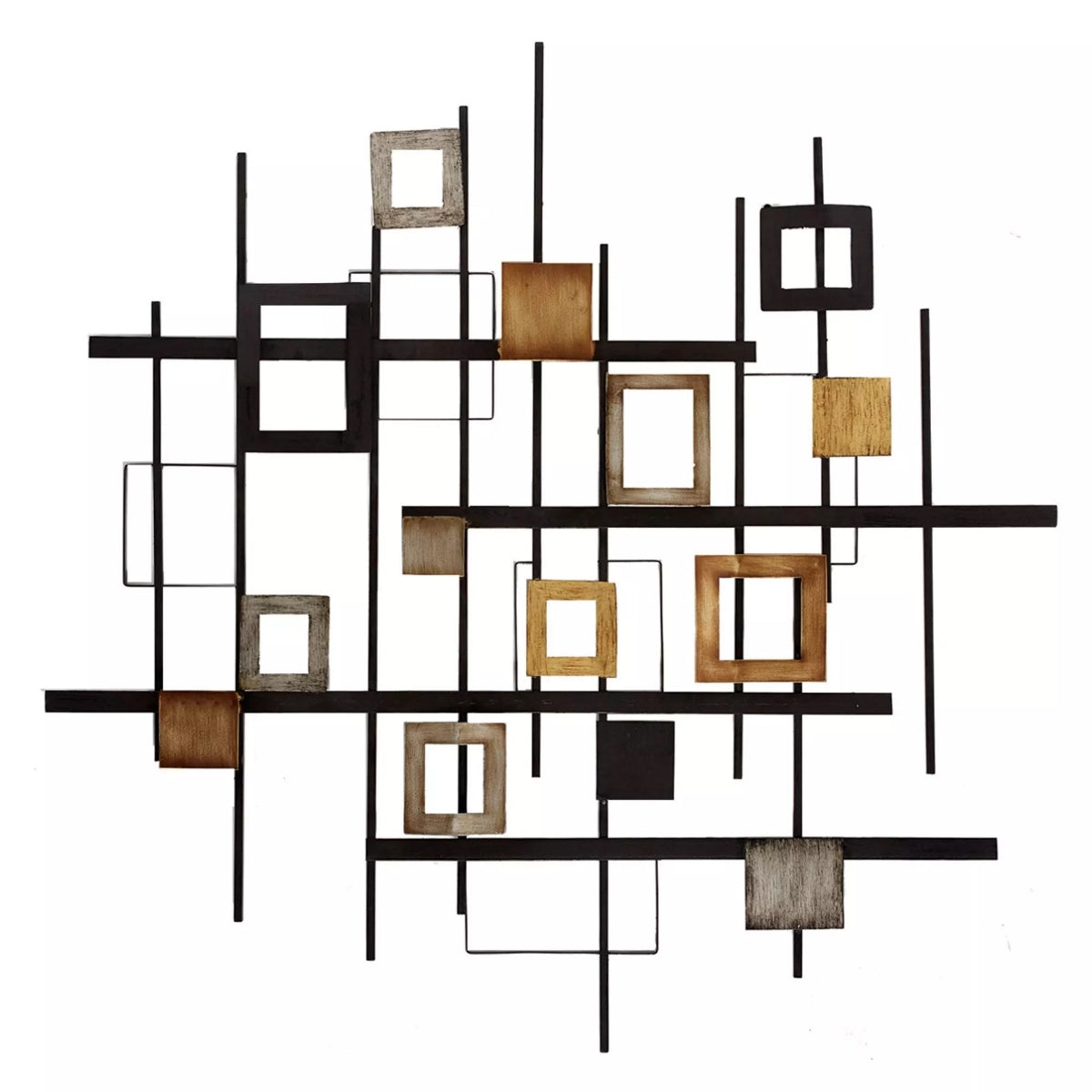 GRID MTL WALL ART