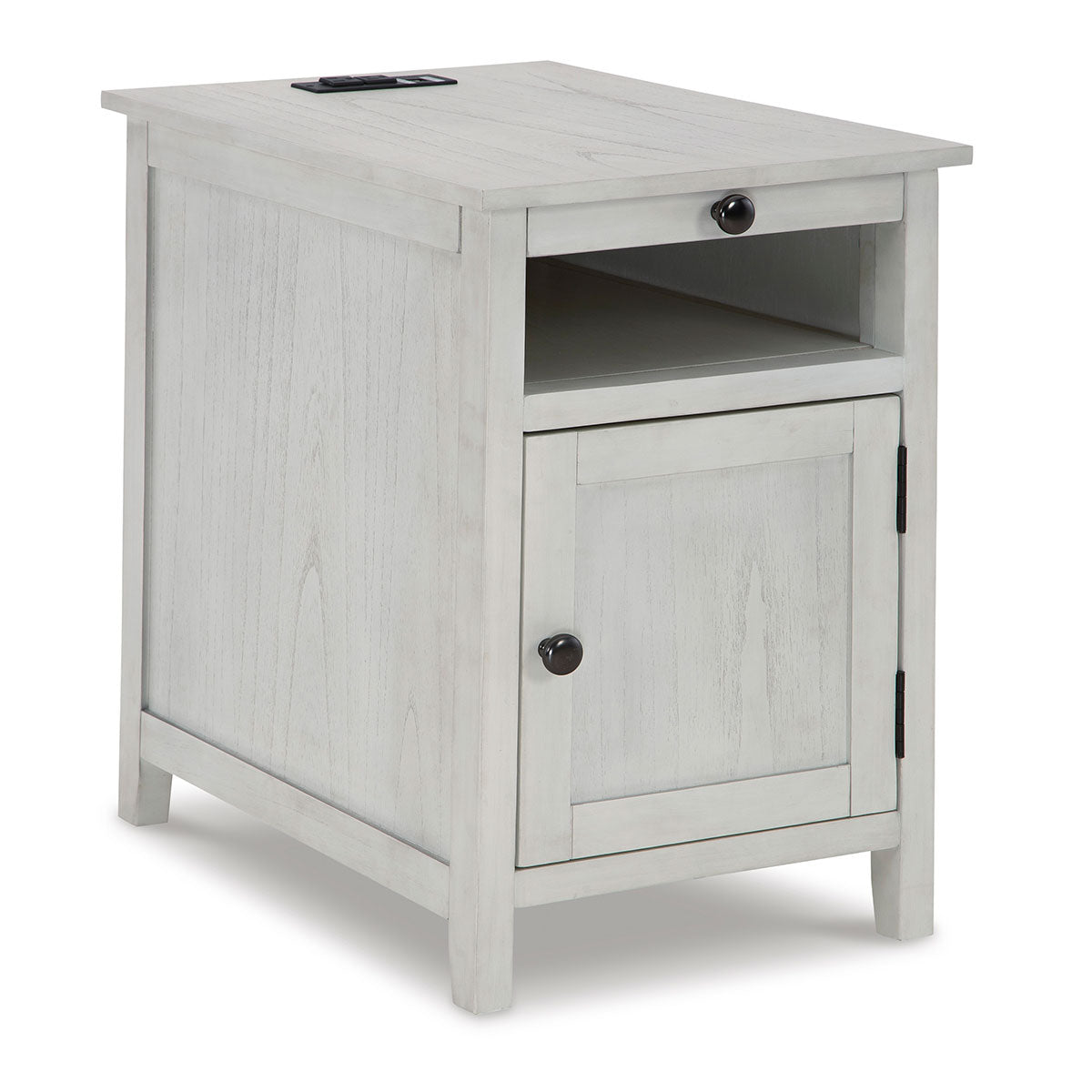 ISLANDER WHITE CHAIRSIDE TABLE