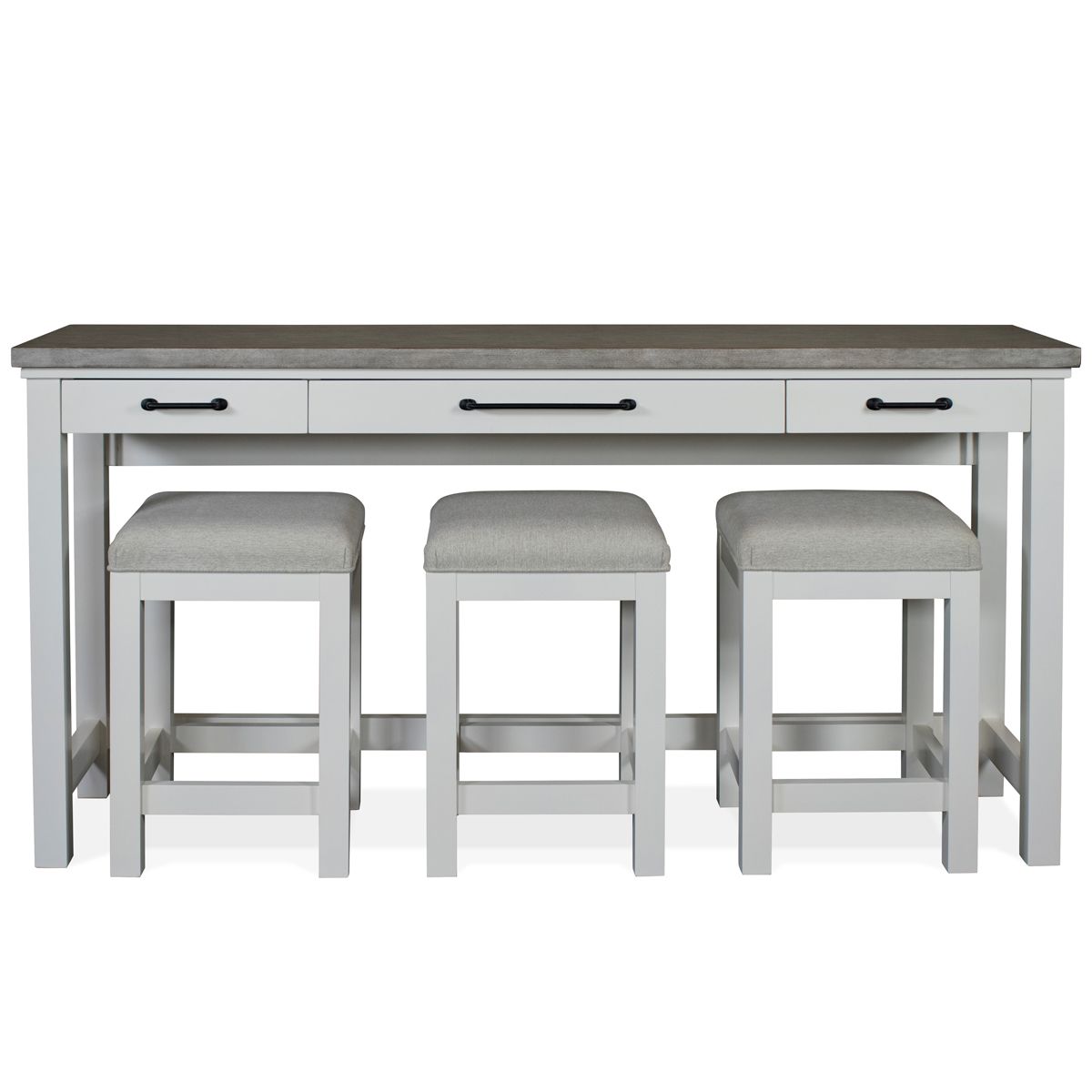 CORA SOFA TABLE W/3 STOOLS