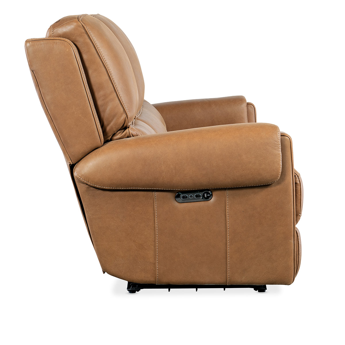 SOMERS TAN POWER SOFA WITH POWER HEADREST