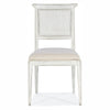 CHARLESTON WHITE CANE BACK CHAIR