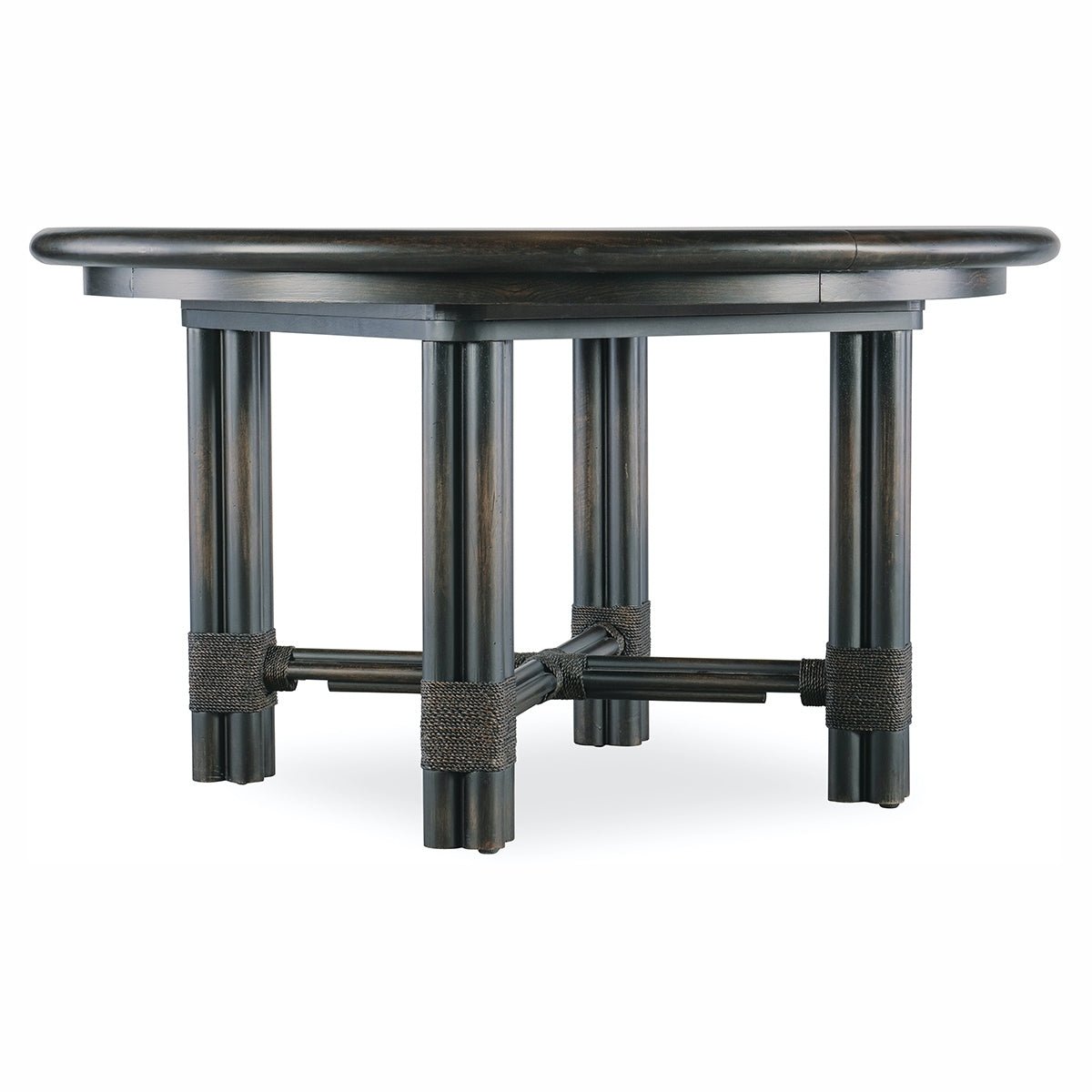 RETREAT BLACK ROUND DINING TABLE