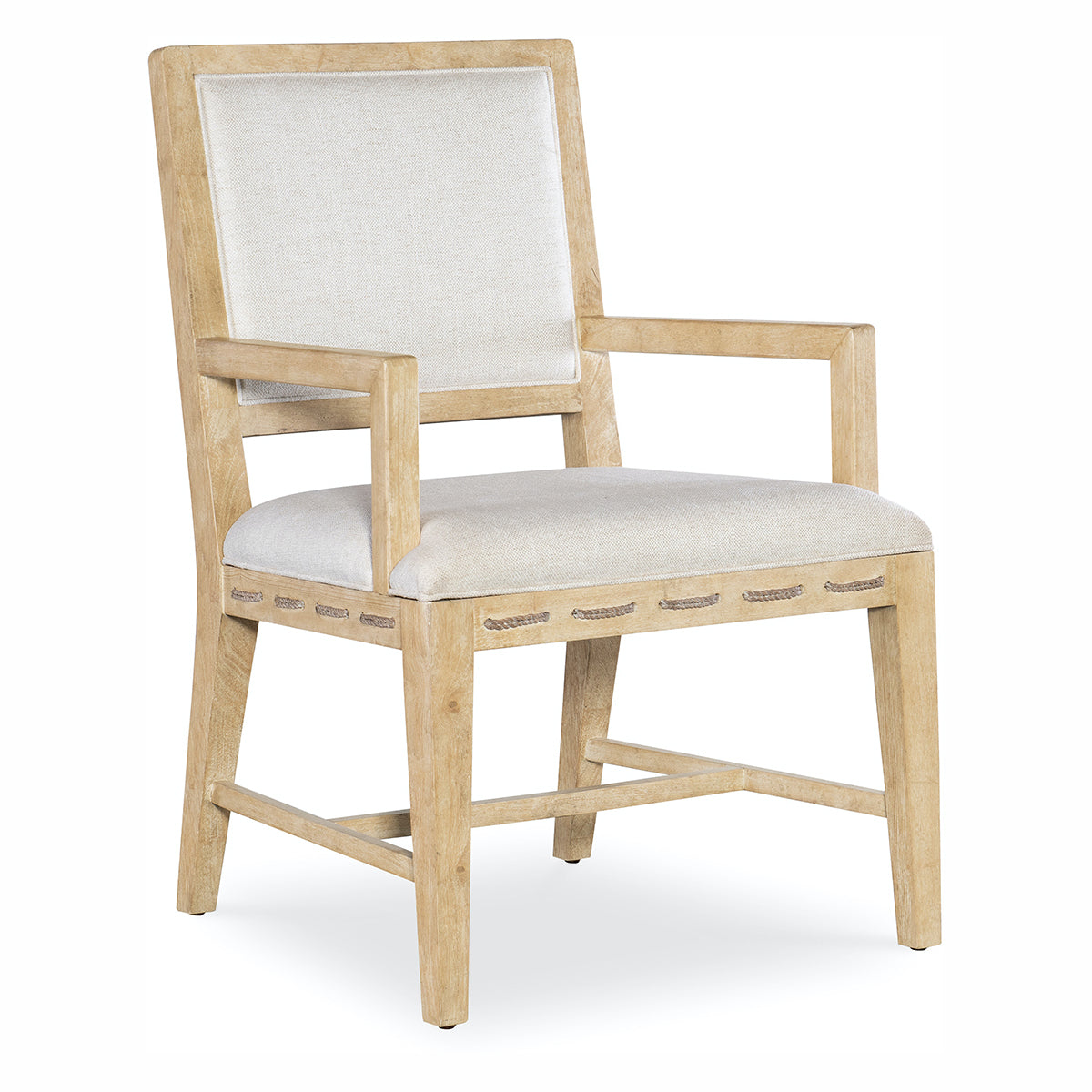 RETREAT TAN RAFFIA ARM CHAIR
